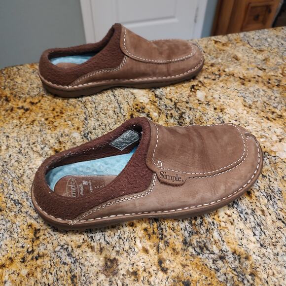 Simple Brown Slip-On Comfortable Slippers Shoes Size 10 - Picture 5 of 12